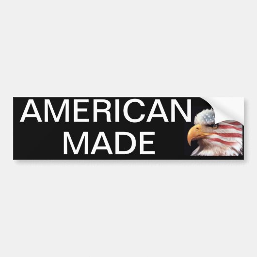 American Made Bumpersticker (Voorkant)