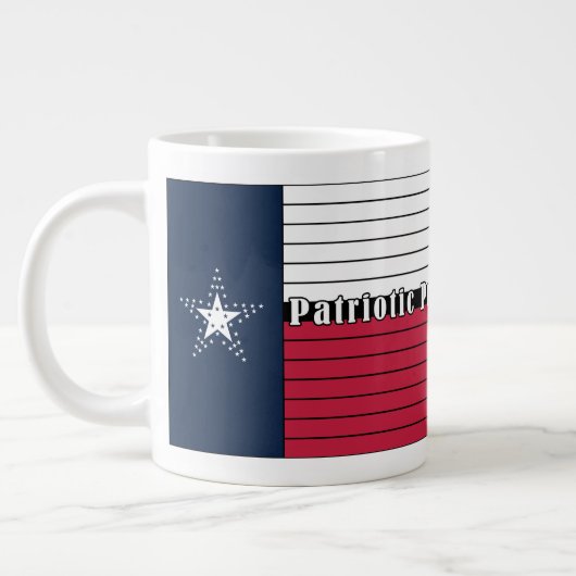 American Made, Texas Fier !Jumbo Mug (Gauche)