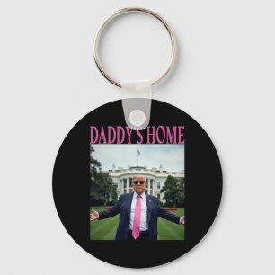 American Made Trump Merchandise - Daddy's Home Waa Sleutelhanger