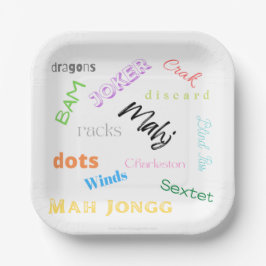 American Mah Jongg paper bord