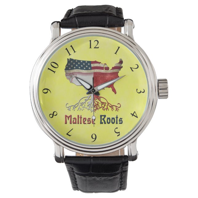 American Maltese Roots Watch Horloge (Voorkant)