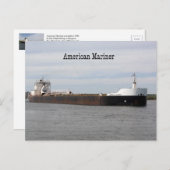 American Mariner Post Card Briefkaart (Voorkant / Achterkant)