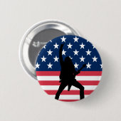 American Metal Button (Voorkant /achterkant)
