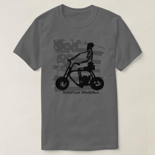 American Minibikes T-shirt (Design voorkant)