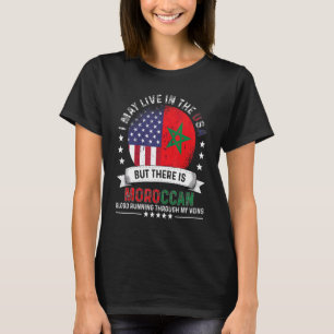 American Moroccan Home in US Patriot American Moro T-shirt