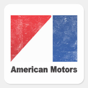 American Motors noodlijdende Logo Vierkante Sticker