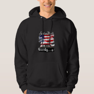 American Muscle Black Classic Spierwagen Nova Amer Hoodie