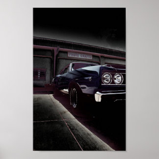American Muscle Car Poster