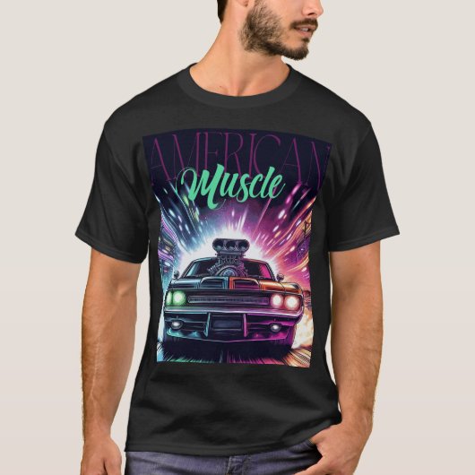 American Muscle T-shirt (Voorkant)