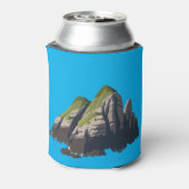 American National Park Brown Beer Pine Tree Blikjeskoeler (Blikje Achterkant)