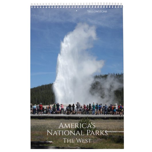 American National Parks The West Kalender (Hoes)