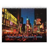 American Odyssey Calendar Kalender (Hoes)