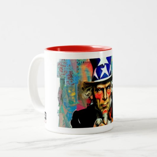 American Oncle Sam Mug (Devant gauche)