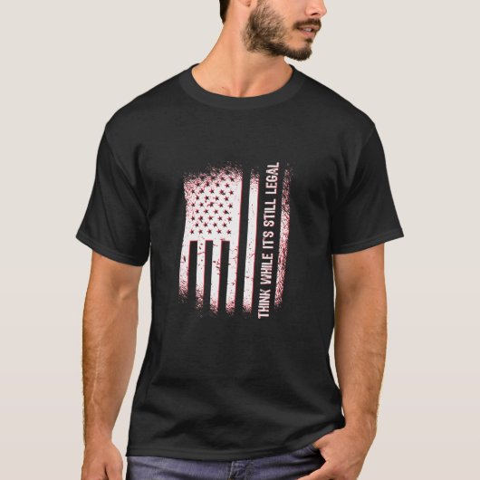 American Patriotic Statement - denk dat het St. T-shirt (Voorkant)