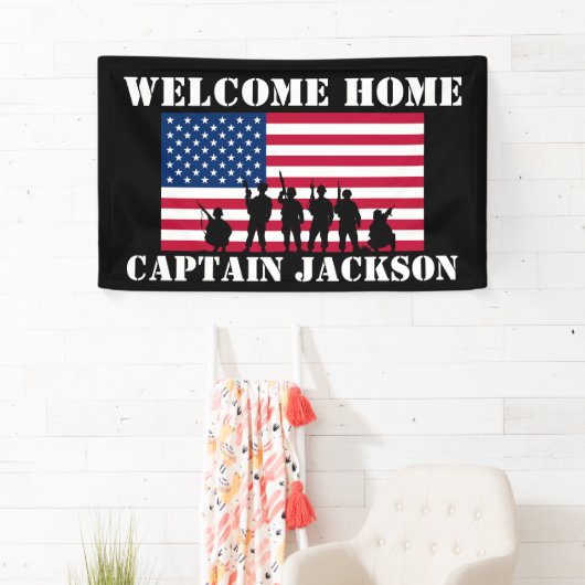 American Personalized Army Afstuderen Card Spandoek (Insitu)