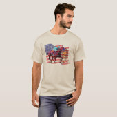 American Pharoah 2015 Mannen T-Shirts (Voorkant volledig)