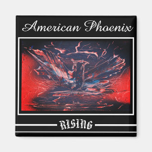 American Phoenix Rising Magneet