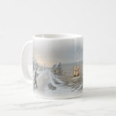 American Pie Ghost Town Winter Memory Mok (Voorkant links)