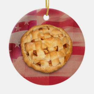 American Pie Keramisch Ornament