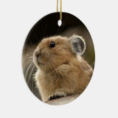 American Pika Keramisch Ornament (Rechts)