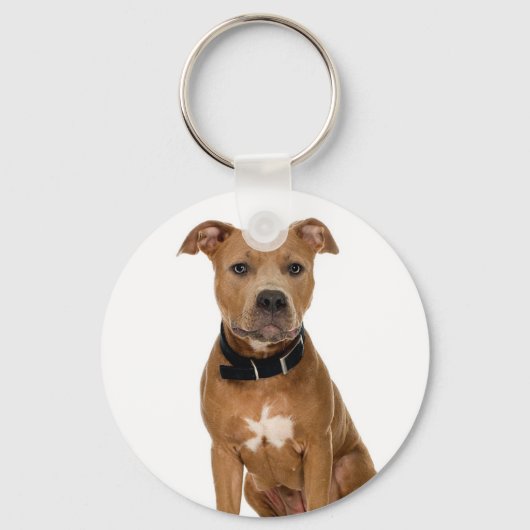 American Pit Bull Sleutelhanger (Voorkant)