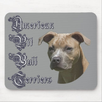 American Pit Bull Terrier (APBT) Mousepad Muismat