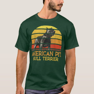 American Pit Bull Terrier Hondenliefhebbers Zonson T-shirt