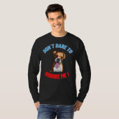 American Pit Bull Terrier Leuk Quote T-shirt (Voorkant volledig)