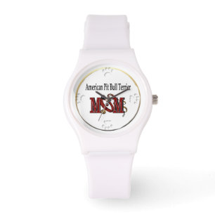 American Pit Bull Terrier MOM Horloge