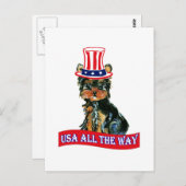 American Poo Briefkaart (Voorkant / Achterkant)