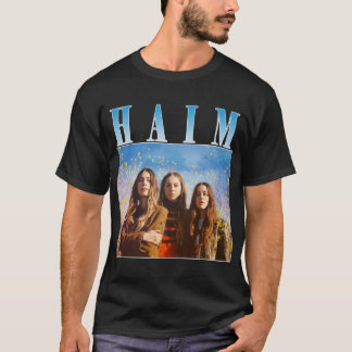 American Pop Rock Band Inclusief 3 filialen Haim H T-shirt