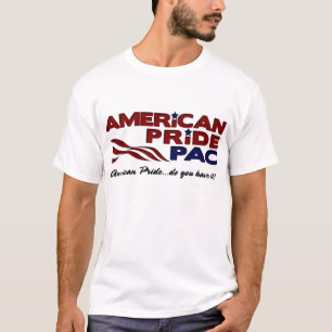 American Pride Pac - "Heb je het?" op voorzijde T-shirt