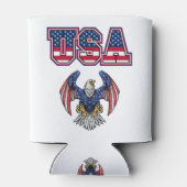 American Pride USA Shield Custom Blikjeskoeler (Achterkant)