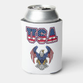 American Pride USA Shield Custom Blikjeskoeler (Blikje Achterkant)