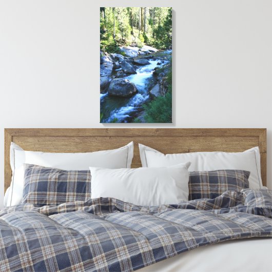 "American River" Canvas Afdruk (Insitu (Slaapkamer))