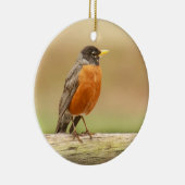 American Robin Standing Keramisch Ornament (Rechts)