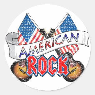 American Rock Ronde Sticker