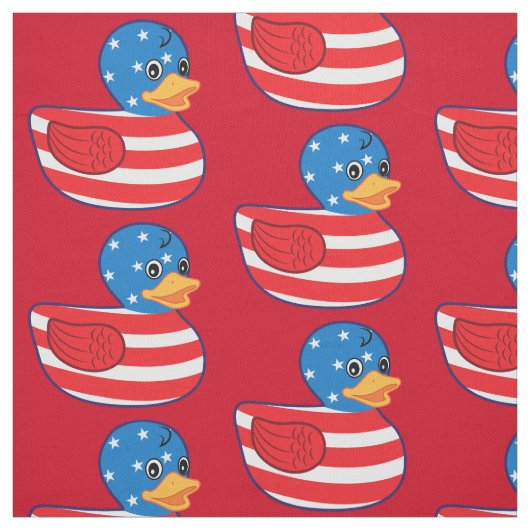 American Rubber Ducky Stof (Swatch)