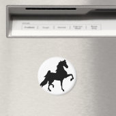 American Saddlebred Horse Magneet (Insitu (Vaatwasser))