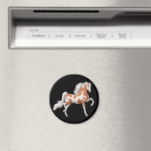 American Saddlebred Pinto Horse Magnet (In Situ (Lave-vaisselle))