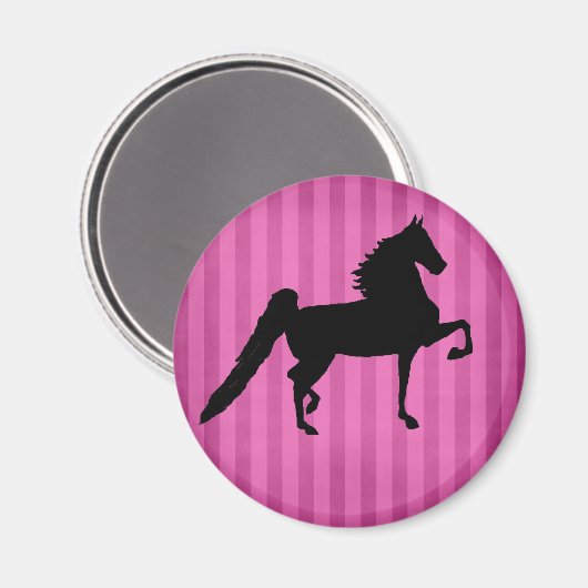 American Saddlebred Pretty Pink Magnet (Recto/Verso)