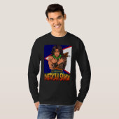 American Samoa Flag Polynesian Shaka Samoan Family T-shirt (Voorkant volledig)