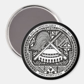 american samoa magneet (Voorkant / Achterkant)