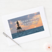 American Shoal Lighthouse, Florida Keys Stickers (Enveloppe)