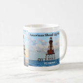 American Shoal Lighthouse, Floride Mug (Devant droit)