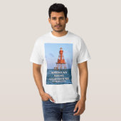American Shoal Lighthouse, Floride T-Shirt (Devant entier)