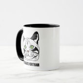 American Shorthair Cat Mug – Cute Cat Lover Gift (Devant gauche)