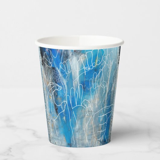 American Sign Language Papieren Bekers (Links)