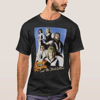 American Singer Kenny Rogers en de eerste editie T-shirt
