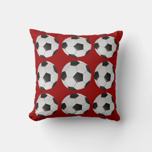 American Soccer or Association Football Ball Kussen